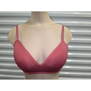 Tahari Rose Pink Full Coverage T-Shirt Bra Adjustable Straps Size 36C